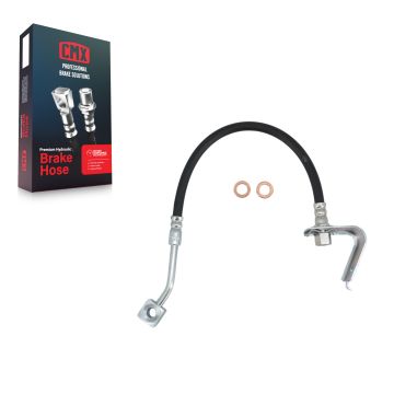 Front Brake Hydraulic Hose 12-H620584 For Dakota Dodge Ram Mitsubishi Raider