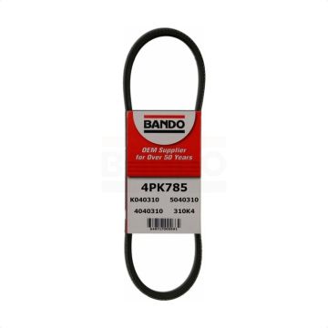 Accessory Drive Belt BAN-4PK785 For Chevrolet Tracker Acura Integra BMW M5 M6 Gran Coupe Alpina B6
