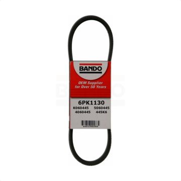 Accessory Drive Belt BAN-6PK1130 For Volkswagen Audi Tiguan Golf Jetta Q5 SportWagen Atlas GTI Macan