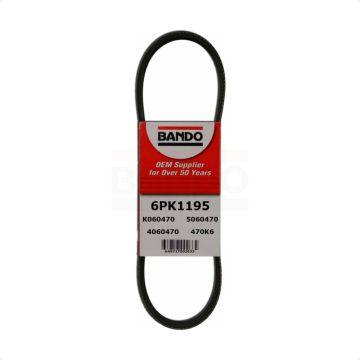 Accessory Drive Belt BAN-6PK1195 For Volkswagen Jetta Nissan Juke Mitsubishi Chrysler Sebring Santa