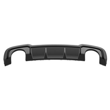 Audi A3 S3 8V 2017-2020 Sedan for S-Line RS3 Style Rear Diffuser Black