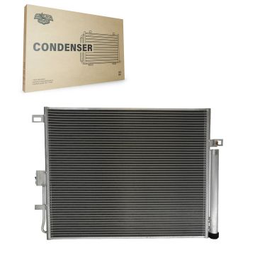 Air Conditioner AC Condenser GLB-CH30044 For 2015-2020 Dodge Durango Without Transmission Oil Cooler