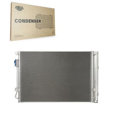 Air Conditioner AC Condenser GLB-HY4438 For Hyundai Accent Kia Rio Veloster
