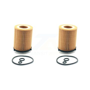 Engine Cartridge Oil Filter (2 Pack) For Mercedes-Benz GLC300 C300 GLA250 CLA250 Sprinter K56-100005