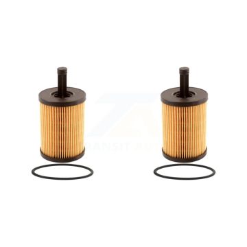 Engine Cartridge Oil Filter (2 Pack) For Volkswagen Jetta Golf Passat Audi Beetle CC Eos K56-100020