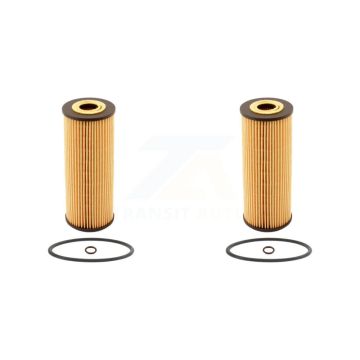 Engine Cartridge Oil Filter (2 Pack) For Volkswagen Jetta Golf Beetle Passat K56-100021