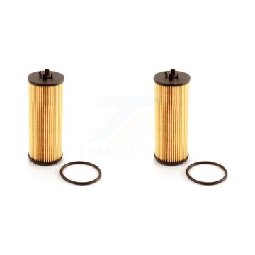 Engine Cartridge Oil Filter (2 Pack) For Dodge Grand Caravan Journey Chrysler Jeep Ram & K56-100030