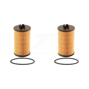 Engine Cartridge Oil Filter (2 Pack) For Chevrolet Cruze Buick Encore GMC Trax Equinox G3 K56-100032