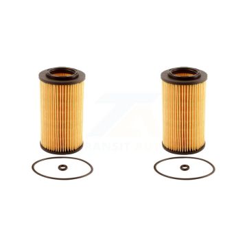Engine Cartridge Oil Filter (2 Pack) For Hyundai Santa Fe Sonata Kia Veracruz Sedona K56-100034