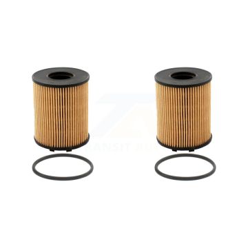 Engine Cartridge Oil Filter (2 Pack) For Fiat 500 Dodge Dart Jeep Renegade 500L 500X 124 K56-100038