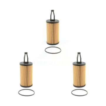 Engine Cartridge Oil Filter (3 Pack) For Mercedes-Benz ML350 C300 C43 AMG GLE400 GLC43 K56-100048