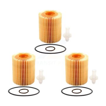 Engine Cartridge Oil Filter (3 Pack) For Toyota 4Runner Lexus Tundra IS250 IS300 IS350 FJ K56-100061