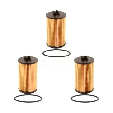 Engine Cartridge Oil Filter (3 Pack) For Chevrolet Cruze Buick Encore GMC Trax Equinox G3 K56-100071