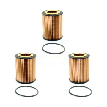 Engine Cartridge Oil Filter (3 Pack) For Volvo XC60 XC90 XC70 S60 Land Rover LR2 S80 V60 K56-100076
