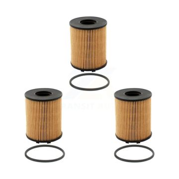 Engine Cartridge Oil Filter (3 Pack) For Fiat 500 Dodge Dart Jeep Renegade 500L 500X 124 K56-100077
