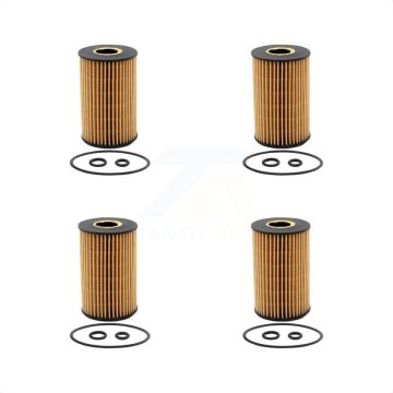 Engine Cartridge Oil Filter (4 Pack) For 2012-2014 Volkswagen Passat 2.0L K56-100079