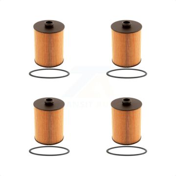 Engine Cartridge Oil Filter (4 Pack) For Volkswagen Atlas Passat Cross Sport Touareg CC K56-100081