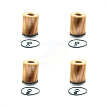 Engine Cartridge Oil Filter (4 Pack) For Mercedes-Benz GLC300 C300 GLA250 CLA250 Sprinter K56-100083