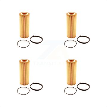 Engine Cartridge Oil Filter (4 Pack) For Audi Q5 Porsche Cayenne A4 Quattro Volkswagen Q7 K56-100089