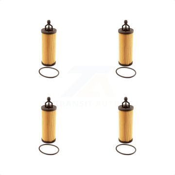 Engine Cartridge Oil Filter (4 Pack) For Ram Dodge Jeep 1500 Grand Caravan Classic 200 & K56-100092