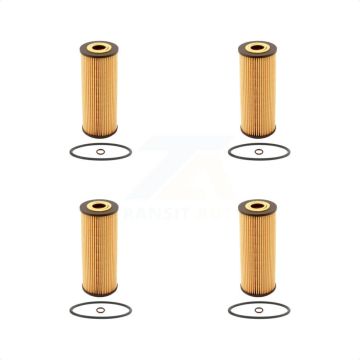 Engine Cartridge Oil Filter (4 Pack) For Volkswagen Jetta Golf Beetle Passat K56-100099
