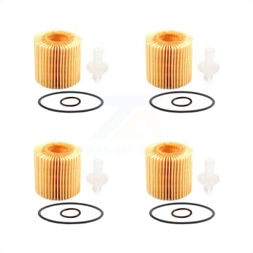 Engine Cartridge Oil Filter (4 Pack) For Toyota RAV4 Camry Lexus Highlander Sienna Tacoma K56-100102