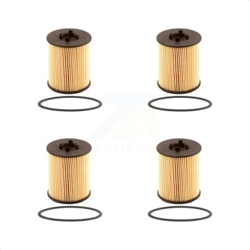 Engine Cartridge Oil Filter (4 Pack) For Saturn Vue L300 Cadillac Catera LS2 LW300 LW2 K56-100104