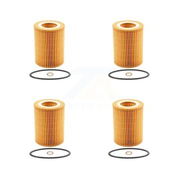 Engine Cartridge Oil Filter (4 Pack) For BMW X5 325i Z3 X3 330Ci Z4 325Ci 325xi 330i 328i K56-100105