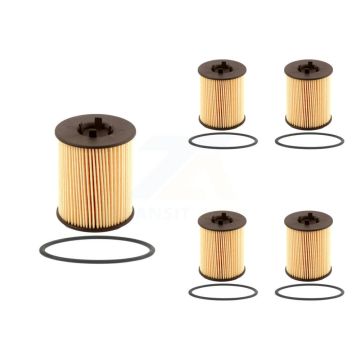 Engine Cartridge Oil Filter (5 Pack) For Saturn Vue L300 Cadillac Catera LS2 LW300 LW2 K56-100130