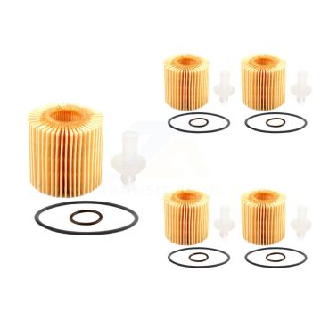 Engine Cartridge Oil Filter (5 Pack) For Toyota RAV4 Camry Lexus Highlander Sienna Tacoma K56-100147