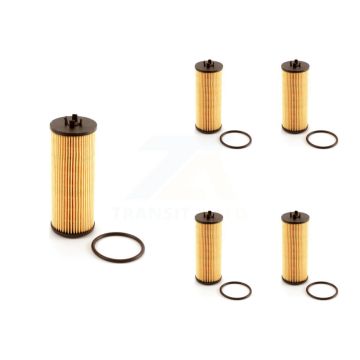 Engine Cartridge Oil Filter (5 Pack) For Dodge Grand Caravan Journey Chrysler Jeep Ram & K56-100151