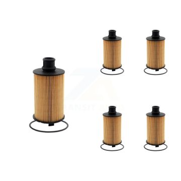 Engine Cartridge Oil Filter (5 Pack) For Land Rover Jaguar Range Sport F-Pace Velar 110 K56-100153