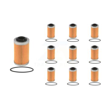 Engine Oil Filter (10 Pack) For Cadillac Chevrolet CTS Camaro Colorado SRX GMC Canyon 9-3 K56-100159