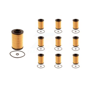 Engine Oil Filter (10 Pack) For Hyundai Santa Fe Genesis Coupe Sonata Kia Veracruz Sedona K56-100186