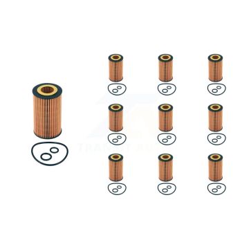 Engine Oil Filter (10 Pack) For Mercedes-Benz Sprinter 2500 GLK250 3500 E250 3500XD ML250 K56-100187