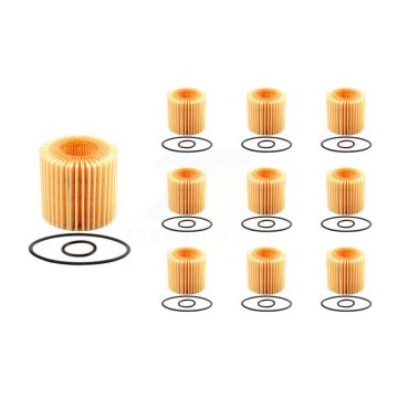 Engine Oil Filter (10 Pack) For Toyota Corolla Matrix C-HR Prius Pontiac Vibe V Prime iM K56-100189