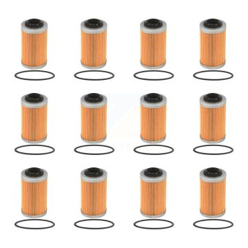 Engine Oil Filter (12 Pack) For Cadillac Chevrolet CTS Camaro Colorado SRX GMC Canyon 9-3 K56-100239