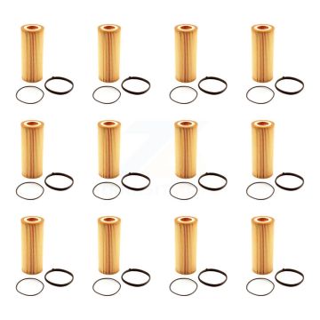 Engine Oil Filter (12 Pack) For Audi Q5 Porsche Cayenne A4 Quattro Volkswagen Touareg Q7 K56-100241