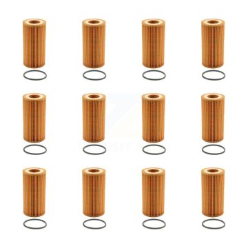 Engine Oil Filter (12 Pack) For Volvo S60 S40 C30 XC60 V50 C70 V60 Cross Country XC70 K56-100242