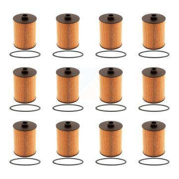 Engine Oil Filter (12 Pack) For Volkswagen Atlas Passat Cross Sport Touareg Porsche CC K56-100245