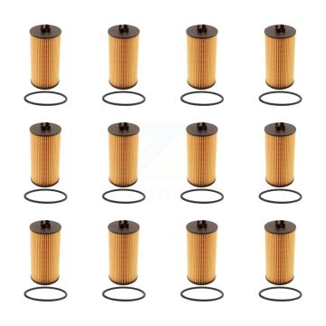 Engine Oil Filter (12 Pack) For Ford F-350 Super Duty F-250 E-350 Excursion Club Wagon K56-100250