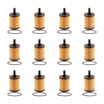Engine Oil Filter (12 Pack) For Volkswagen Jetta Golf Passat Audi Beetle CC Eos A3 TT R32 K56-100253