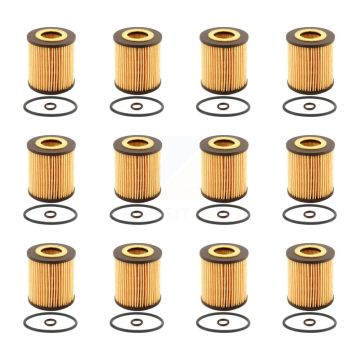 Engine Oil Filter (12 Pack) For Mazda 3 Ford Escape 6 5 Fusion Tribute CX-7 Mercury Milan K56-100260