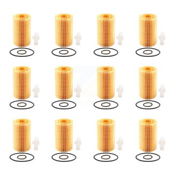 Engine Oil Filter (12 Pack) For Toyota Tundra Sequoia Lexus LX570 LC500 IS F RC IS500 GS K56-100262