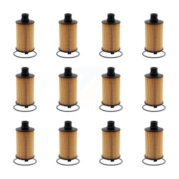 Engine Oil Filter (12 Pack) For Land Rover Jaguar Range Sport F-Pace Velar Defender 110 K56-100264