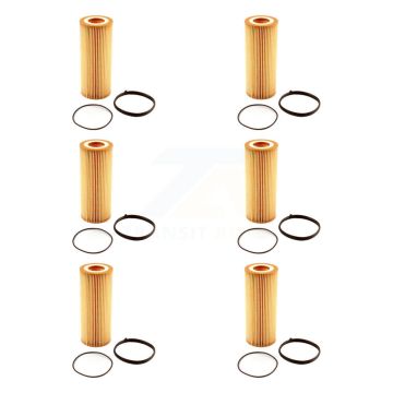 Engine Oil Filter (6 Pack) For Audi Q5 Porsche Cayenne A4 Quattro Volkswagen Touareg Q7 K56-100281