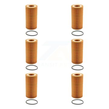Engine Oil Filter (6 Pack) For Volvo S60 S40 C30 XC60 V50 C70 V60 Cross Country XC70 K56-100282