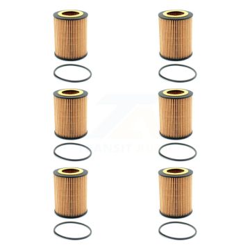 Engine Oil Filter (6 Pack) For Volvo XC60 XC90 XC70 S60 Land Rover LR2 S80 V60 V70 K56-100283
