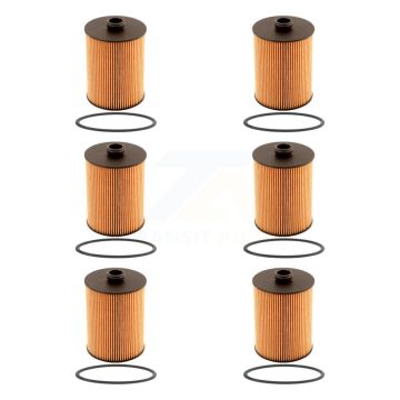 Engine Oil Filter (6 Pack) For Volkswagen Atlas Passat Cross Sport Touareg Porsche CC K56-100285