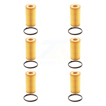 Engine Oil Filter (6 Pack) For Volkswagen Jetta Passat Golf Audi Beetle Rabbit A4 Quattro K56-100287